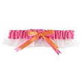 Darling Duo Garter - Fuchsia/ Orange