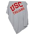 University of Southern California Sweatshirt Blanket - Gray