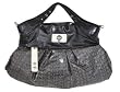 Marc by Marc Jacobs Jelly Jacquard Shortly Convertiable Bag Purse Black Grey