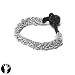 SG PARIS BRACELET METAL SILVER ARGENTE BRACELET BRACELET METAL SUMMER WOMEN ETHNO GLAM FASHION JEWELRY / HAIR ACCESSORIES 'BOULE' CHAIN SG PARIS BRACELET METAL SILVER ARGENTE BRACELET BRACELET METAL SUMMER WOMEN ETHNO GLAM FASHION JEWELRY / HAIR ACCESSORIES 'BOULE' CHAIN