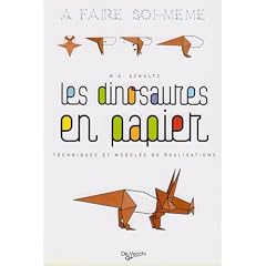 Les dinosaures en papier