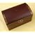 "Real" wooden treasure chest money box