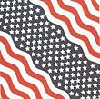 Patriotic Stars and Stripes American Bandana