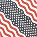 Patriotic Stars and Stripes American Bandana