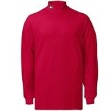 Nike - Nike Georgia Bulldogs Red Mock Neck Long Sleeve Shirt