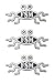 Flying Spaghetti Monster Car Emblem 3-pack