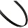 Goodyear Engineered Products Poly-V V-Belt, J Profile, Ribbed, 6 Rib, 0.092" Width