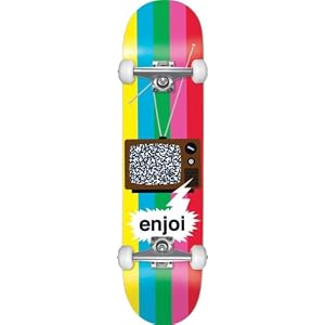 Enjoi TV Static Complete Skateboard - 7.5 x 32 by