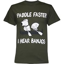 Family Guy Paddle Faster, I Hear Banjos T-Shirt