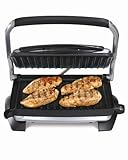 Hamilton Beach 25324 100-Square-Inch Nonstick Indoor Grill with Panini Press