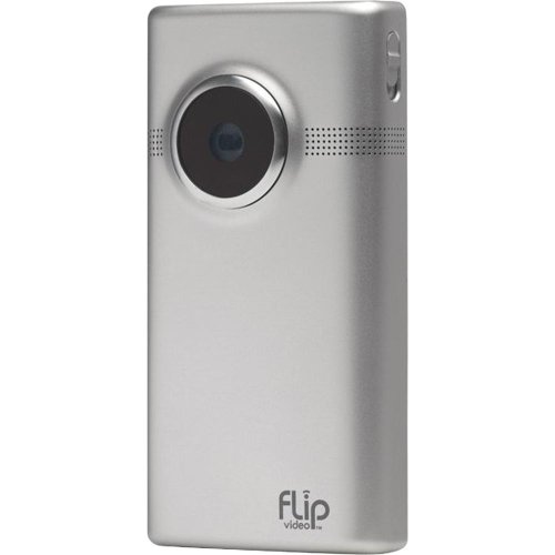 External hard drive:Flip MinoHD Camcorder  2nd Generation, 2 Hours (Brushed Metal)