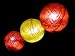 Thai410® - Kugel Lichterkette Pure Sonne - 20 Kugeln inkl. LED Lichterkette - Wellness Licht