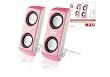 Trust Portable Notebook Speakers pink
