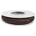 Silicone Elastic Tape 5/8' Width for Garment Accessory & Hairbow Brown 5 Yards per Roll
