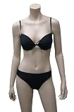 Women's Full Support Plus Bikini with Wire and Extra Padded Top Swimsuit by Eliana