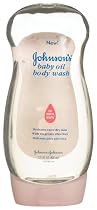 Johnson's Body Wash, Baby Oil, 13.5-Ounce Bottles (Pack of 4)