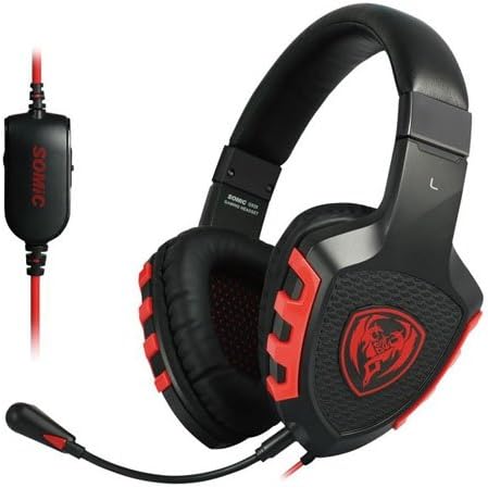Somic G929 3.5mm Jack Stereo Gaming Headphone Computer Headset w/ Microphone - Black