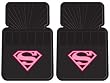 Supergirl Shield DC Comics 2 Pc Front Floor Mats Set
