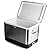 HIO Stainless Steel Chest Cooler With Durable, Rust-proof Steel Latch and Hardware , 54 quart