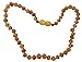 Certified Baltic Amber Adult Necklace By UMAI -18 inches long - Anti-inflammatory - Natural Pain Relief for Carpel Tunnel, Arthritis, Sinus Pressure, Headaches and Migraines with NO Side Effects (Raw Lemon Color)