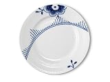 Royal Copenhagen Blue Fluted Mega Bread Butter Plate Flat Number 5