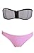 Fashion Women Swimming Bikini Sets Sexy Bandeau & Triangle Two Pieces by UPS