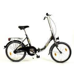 Mifa Herren Klapprad 3 Gang, silbergrau, 40 cm, 20 Zoll