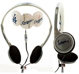NEMO DIGITAL MLF10118LAD MLB Inter-changeable Graphics Overhead Headphone Los Angeles Dodgers Style