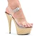 6 Inch Women's Casual Sandal Shoes Mid Platform High Heel Shoe With Wood Bottom