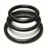 KinkLab Rubber Cock Rings, 3-Pack