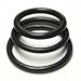 KinkLab Rubber Cock Rings, 3-Pack