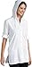 Women's Long Sleeve Beach Shirt - UPF 50+ Sun Protection - Iztapa in White