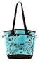 Fleurville Sling Tote - Botanical Azure