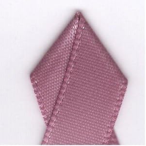 Papilion R07430223016520YD .88 in. Single-Face Satin Ribbon 20 Yards - Rosy Mauve