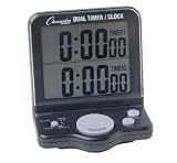 Champion Dual Timer-Clock 24 Hour Count Up/ 1sec.w/Alarm