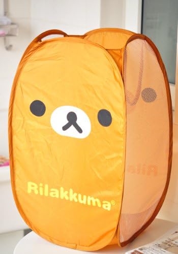 Big Size Cute Bear Pop-op Hamper Foldable Laundry Basket or Toy Storage
