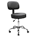 Boss Medical Stool with Back Cushion - Black