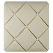 Twill French Memo Board - Ivory (17x20")