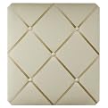 Twill French Memo Board - Ivory (17x20")