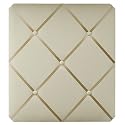 Twill French Memo Board - Ivory (17x20")