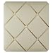 Twill French Memo Board - Ivory (17x20