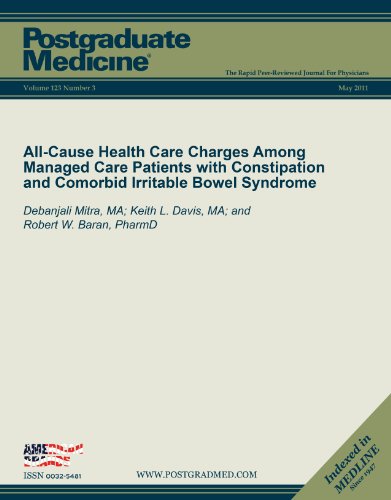 All-Cause Health Care Charges Among Managed Care Patients with Constipation and Comorbid Irritable Bowel Syndrome (DOI: 10.3810/pgm.2011.05.2290) (Postgradaute Medicine)