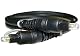 Eforcity Black Molded 12 Foot Digital Optical Audio TosLink Cable for CD, D/A Converters, Dolby Digital DTS Surround sound receivers, DVD, MiniDisk players and recorders, Pro Audio cards