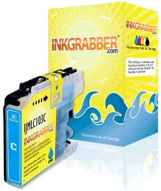 InkGrabber © Brother LC103C Compatible Ink Cartridges - Compatible With: MFC J245, DCP J152W, DCP J4110DW, MFC J285DW, MFC J4310DW, MFC J4410DW, MFC J450DW, MFC J4510DW, MFC J4610DW, MFC J470DW, MFC J4710DW, MFC J475DW, MFC J650DW, MFC J6520DW, MFC J6720DW, MFC J6920DW, MFC J870DW, MFC J875DW, DCP J752DW, DCP J132W, DCP J172W, DCP J552DW