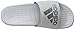 adidas Performance Men's Voloomix M Slide Sandal,Clear Onix Grey/Dark Grey/Clear Onix Grey,10 M US