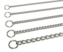 Steel Choke Chains - Medium 16"