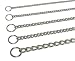Steel Choke Chains - Medium 22"