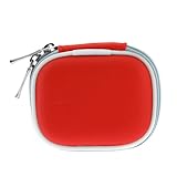 Red Premium Unviersal Bluetooth Headset Pouch Carrying Case for Jabra BT125 ....
