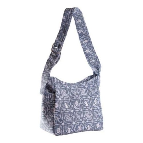 フラモアナ(HulaMoana) HMキャンバスバッグ ショルダー Trad ネイビー