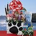 Purr-fectly Spoiled Cat Gift Basket : Basket Theme BIRTHDAY : Bow Style Elegant Hand Tied Bow